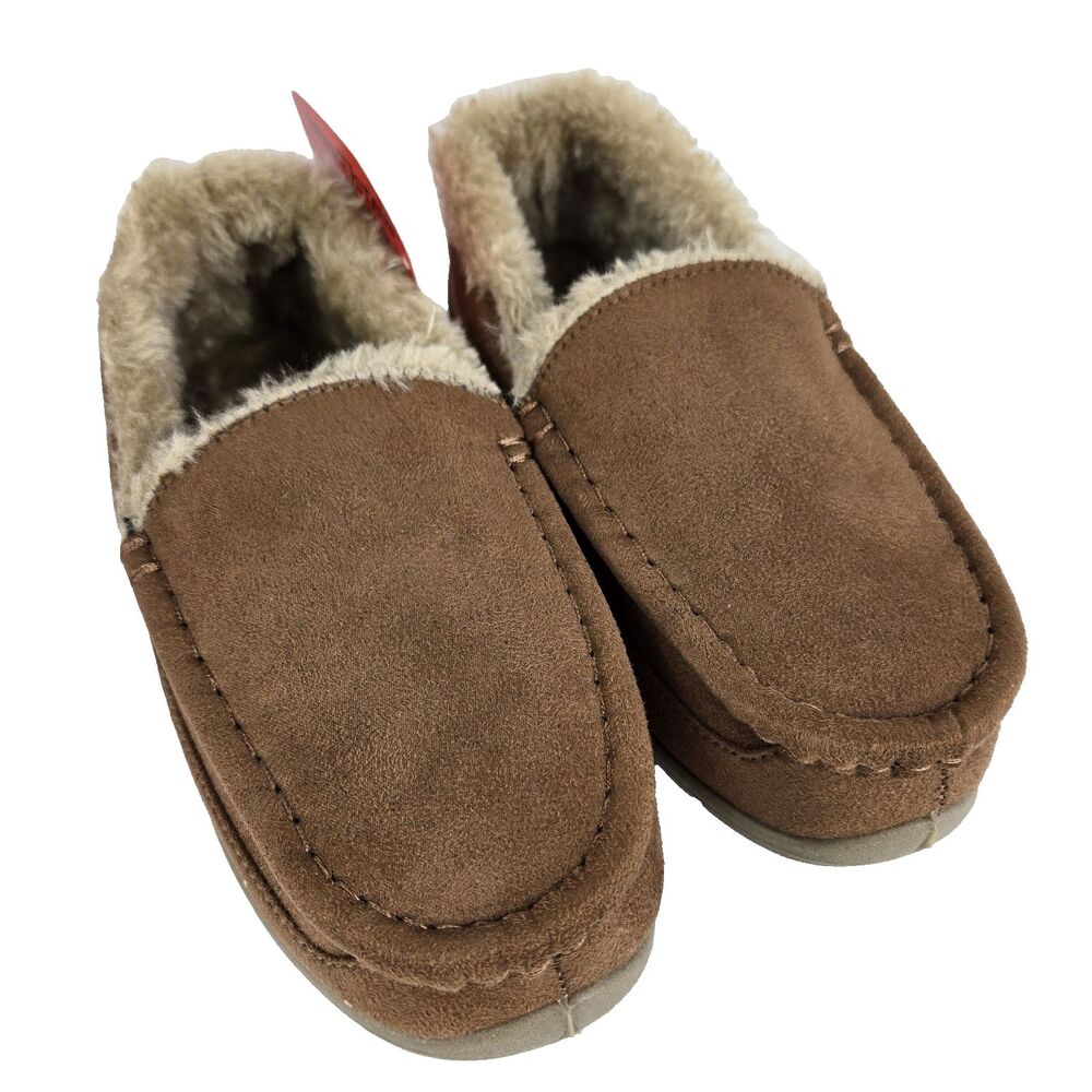 Deer Stags Slipperooz Youth Size 1 Lil Spun Chestnut With Box